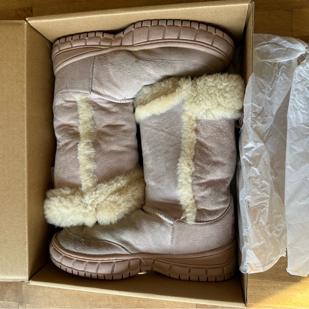 Aussie Dogs winter boots / pink / women’s 8